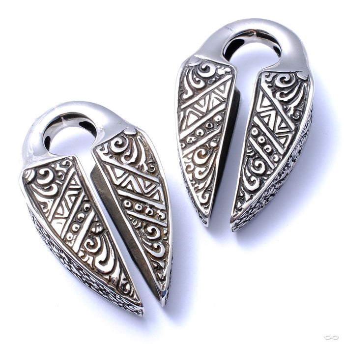Pantai Weights from Diablo Organics in White Brass