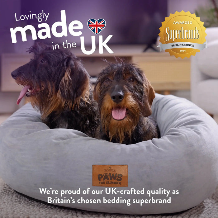 Paws for Slumber Donut Pet Bed - Slumberdown
