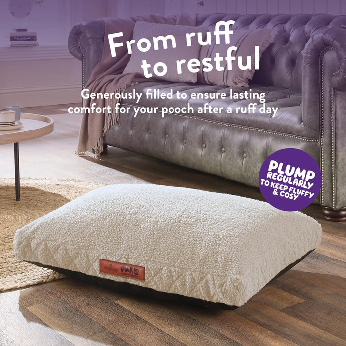Paws for Slumber Sherpa Fleece Pet Bed Slumberdown
