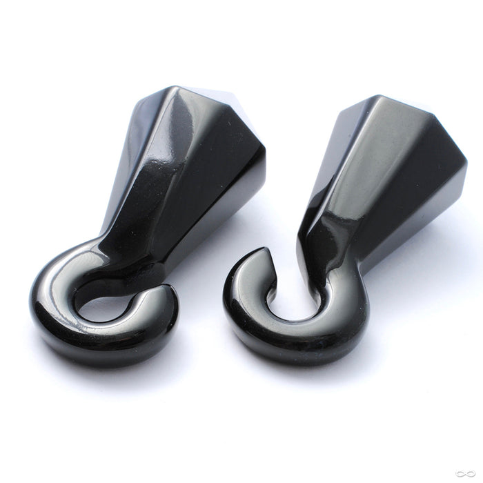 Pendalogue Weights from Diablo Organics in black obsidian