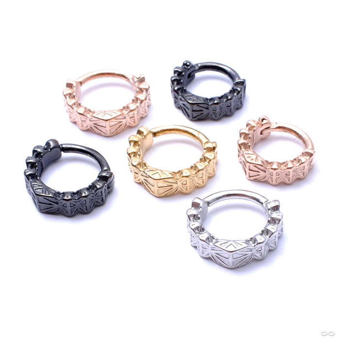 Penrose Clicker from Tether Jewelry in assorted materials