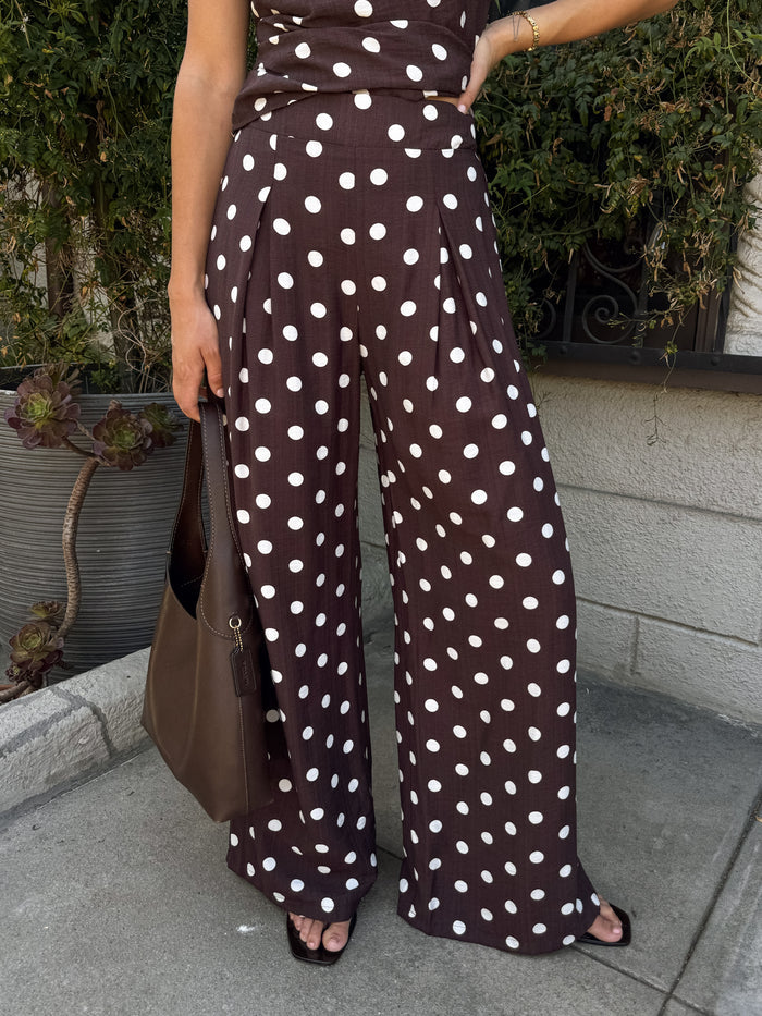 Petra Polka Dot Pants - Stitch And Feather