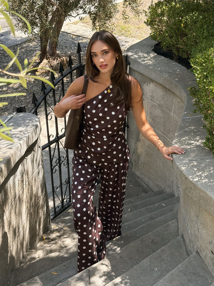 Petra Polka Dot Pants - Stitch And Feather