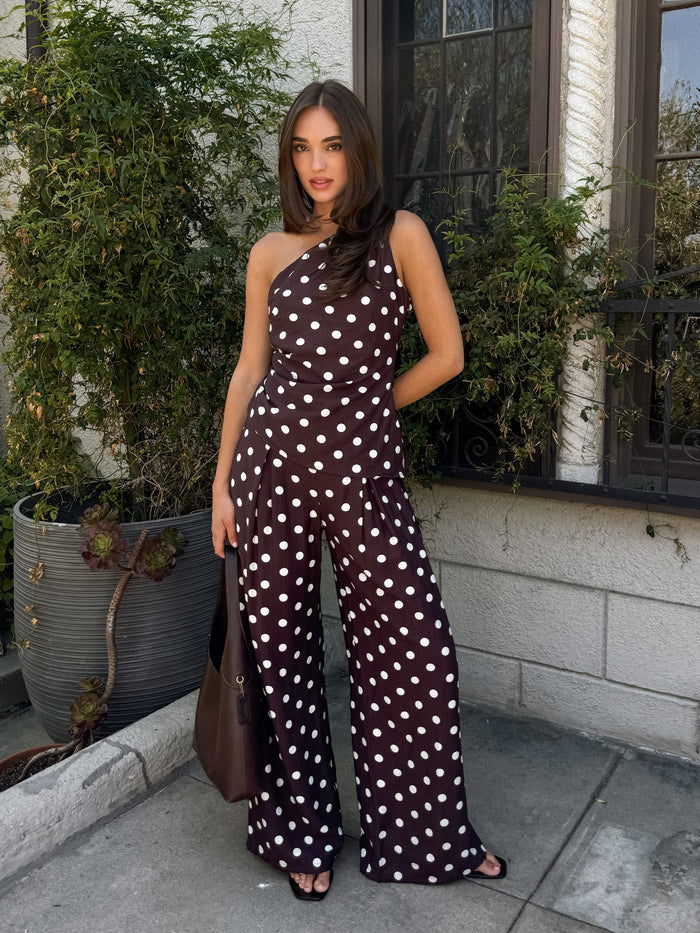 Petra Polka Dot Pants - Stitch And Feather