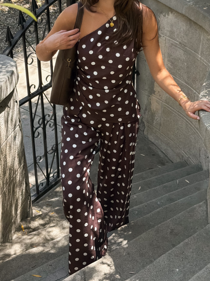 Petra Polka Dot Pants - Stitch And Feather