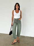 Pine Crop Barrel Jeans - Stitch And Feather