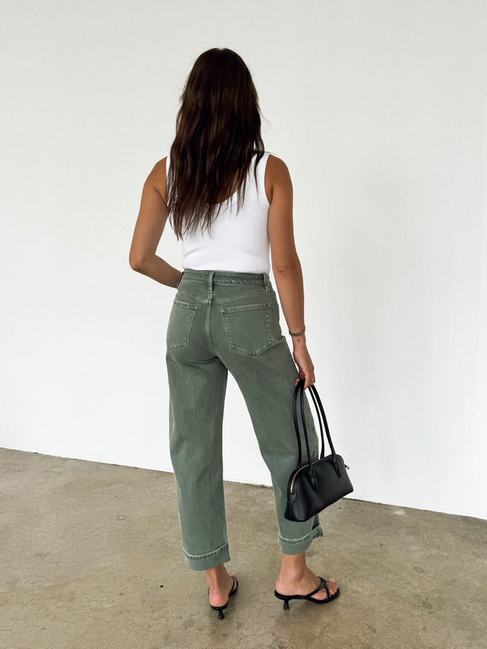 Pine Crop Barrel Jeans - Stitch And Feather
