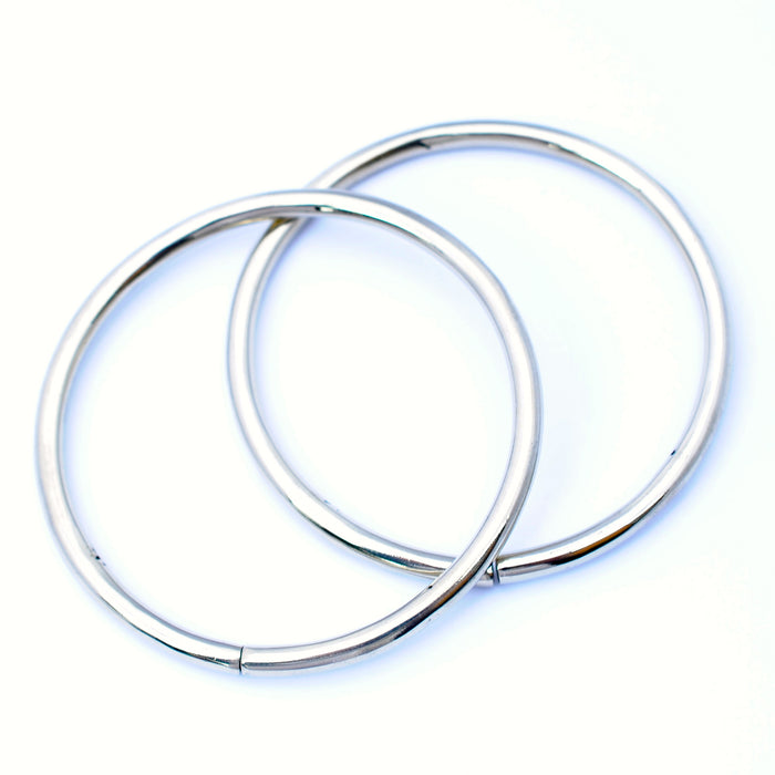 Polished Hoop Weights from Eleven44 size large