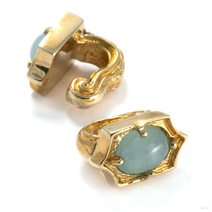 Portal from Diablo Organics with aquamarine