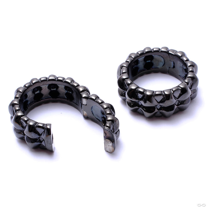 Portal Weights from Tether Jewelry in obsidian