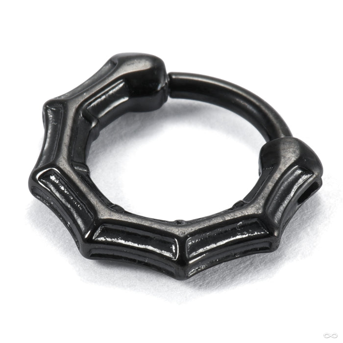 Prana Clicker from Tether Jewelry in obsidian