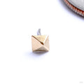 Prism Press-fit End in Gold from Pupil Hall in yellow gold
