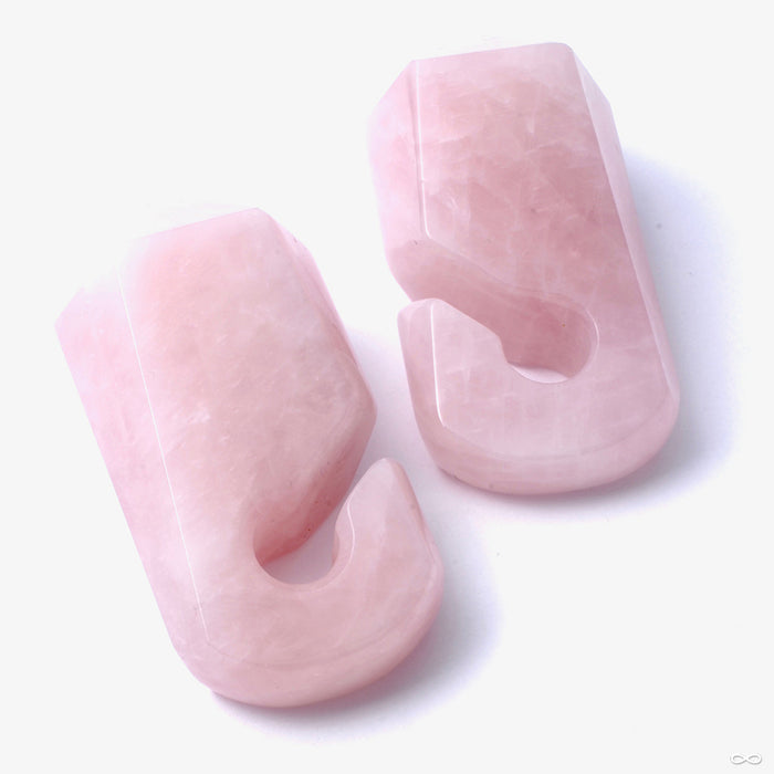 Prism Weights from Diablo Organics in rose quartz
