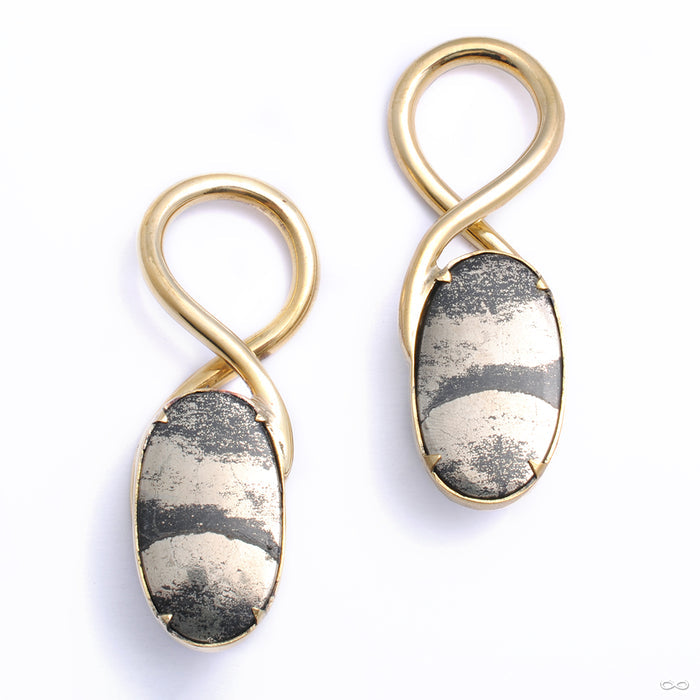 Prong Twist in Brass with Apache Gold from Diablo Organics