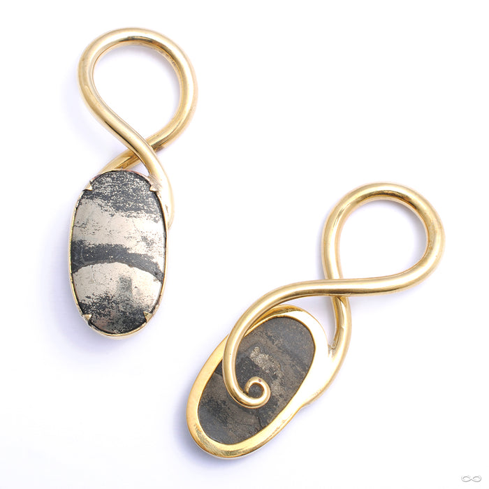 Prong Twist in Brass with Apache Gold from Diablo Organics