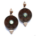 Quinkux Weights in Bronze with Stone Inlay from Yaxche