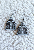 Ram Bealzebub Goddess Witch Alternative Acrylic Earrings