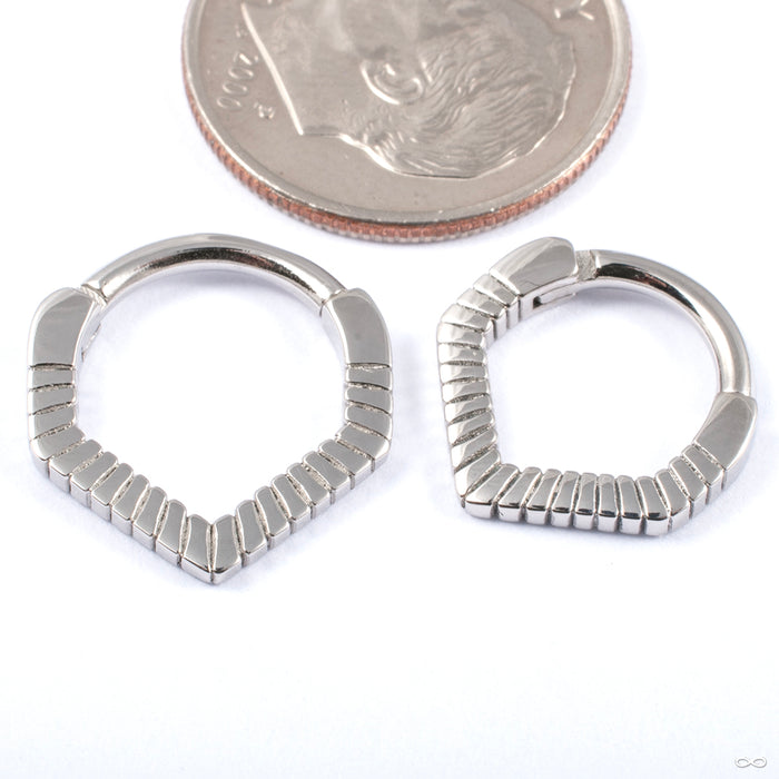 Reef Clicker from Tether Jewelry in various sizes in steel