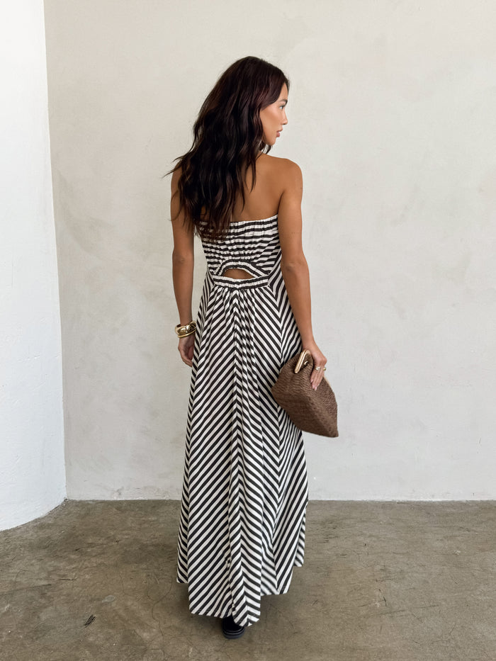 Reza Strapless Maxi Dress - Stitch And Feather