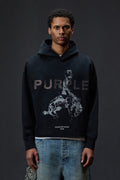 Riding High Hoodie oversized sweatshirt with light acid wash and kangaroo pocket