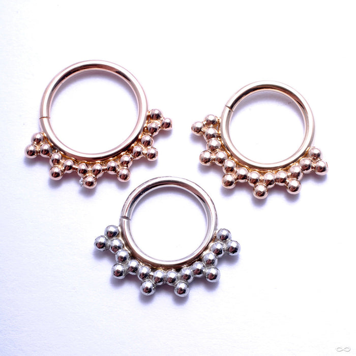Sabrina Seam Ring in Gold from Anatometal in Assorted Metals