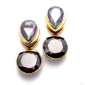 Saddle Spreader Weights with Purple CZs in 7/8" from Diablo Organics