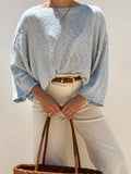 Sandy Skies Knit Sweater - Stitch And Feather