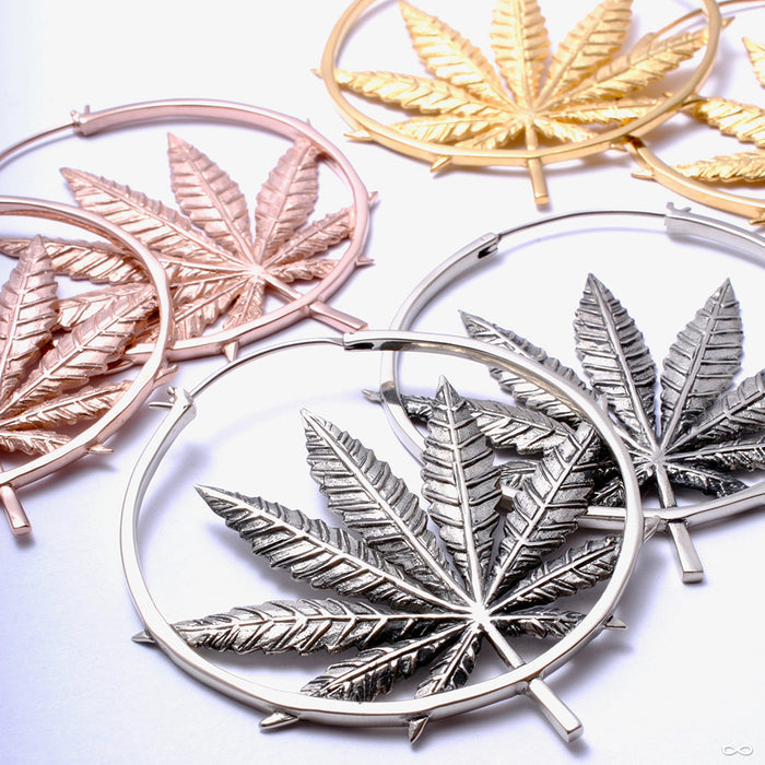 Sativa Earrings from Maya Jewelry in assorted materials