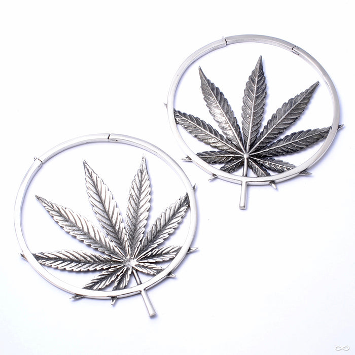 Sativa from Maya Jewelry in white brass