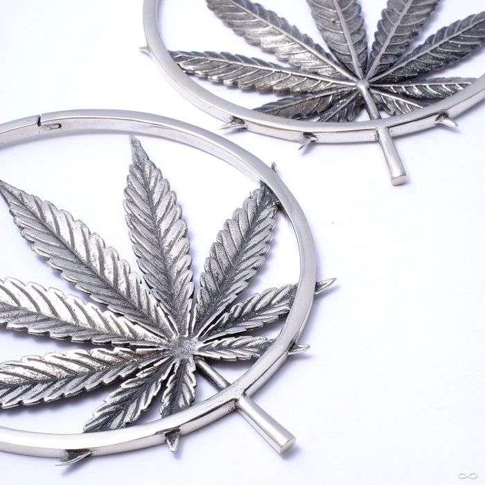 Sativa from Maya Jewelry in white brass