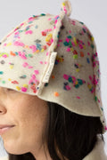 Sauna Hat | Confetti Wool