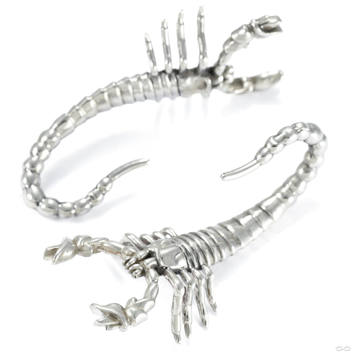 Scorpion Weights from Tawapa in white brass