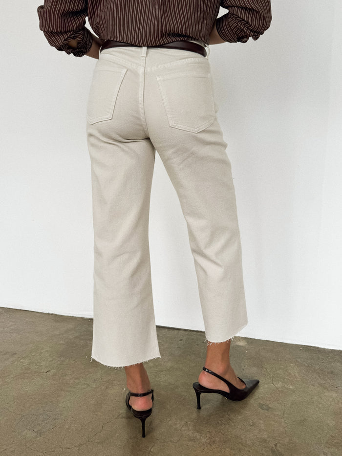 Sea Salt Wide Leg Jeans - Stitch And Feather