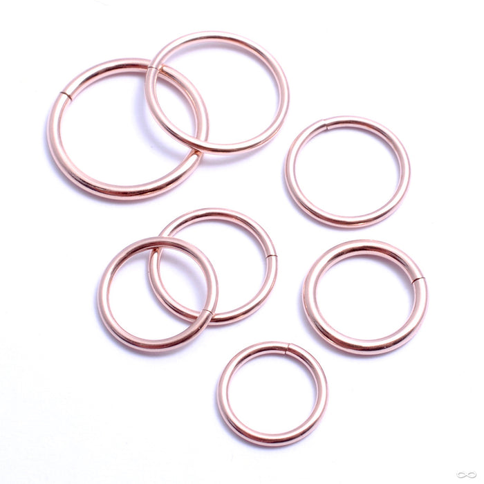 Seam Ring in Gold from Jewelry This Way in rose gold