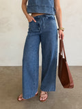 Second Chances Denim Pants - Stitch And Feather