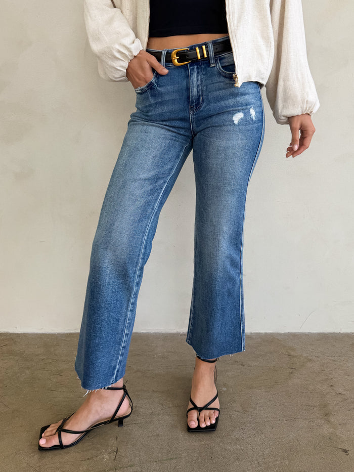 See You Later Flare Jeans - Stitch And Feather