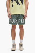 Sequin Camouflage All Around Short with elastic waistband and water repellent treatment