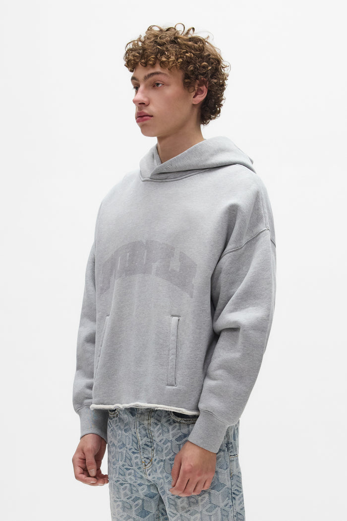 Shadow Slab Hoodie oversized fit sweatshirt with heavyweight fleece and welt hand pocket