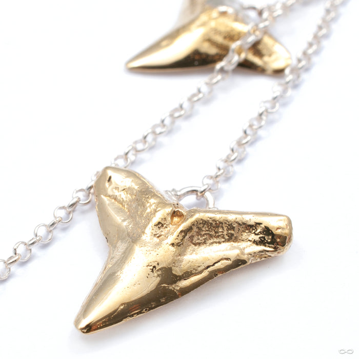 Shark Cascade Earrings from Diablo Organics