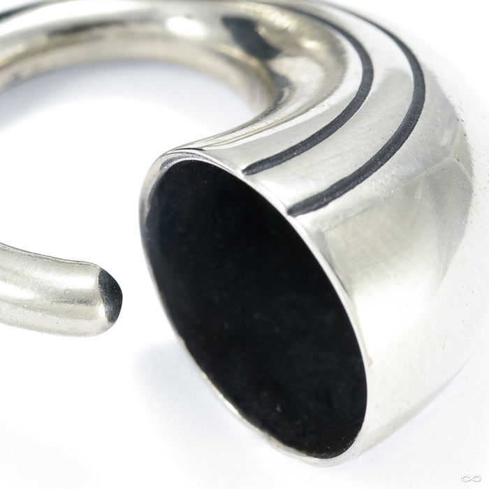 Shofar Weights from Tawapa white brass detail