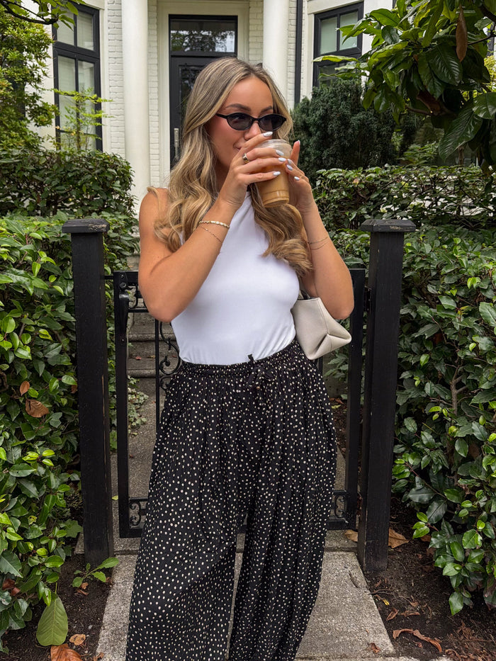 Sidonie Polka Dot Balloon Pants - Stitch And Feather