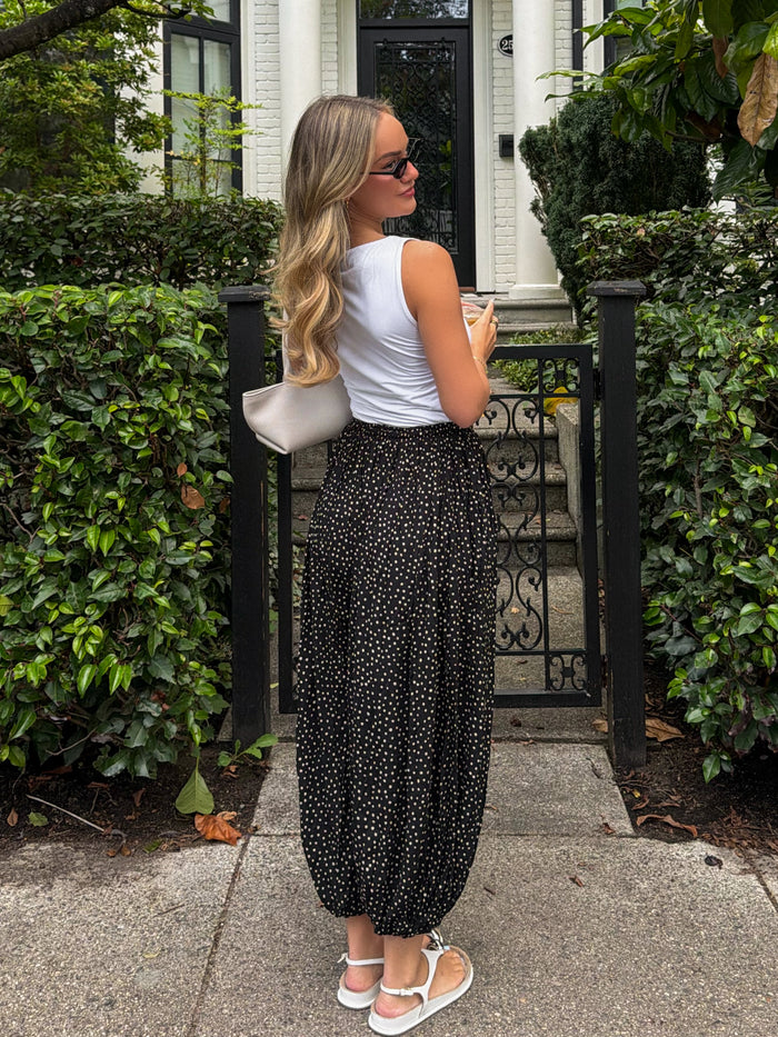 Sidonie Polka Dot Balloon Pants - Stitch And Feather