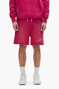 Signature Short Regular Fit Midweight Fleece with Faded Wash and Elastic Waistband