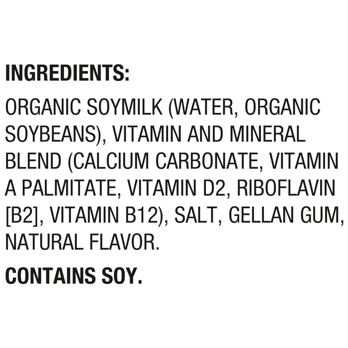 Silk Shelf-Stable Organic Soy Milk, Unsweetened, Dairy-Free, Vegan, Non-GMO Project Verified,32 Fl Oz(Pack of 6)