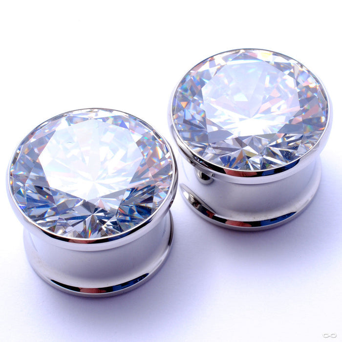 Single Stone Bling Eyelet in 5/8” from Anatometal