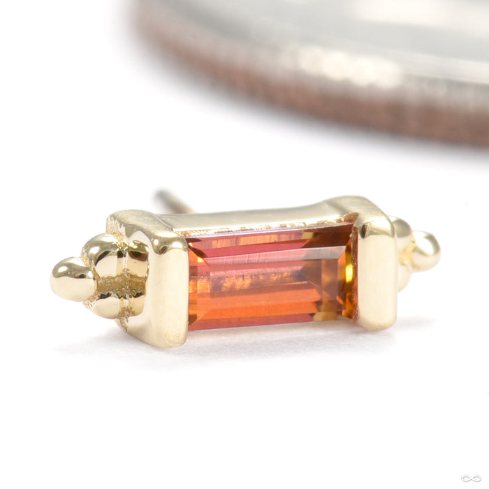 14k Yellow Gold / Anastasia Topaz
