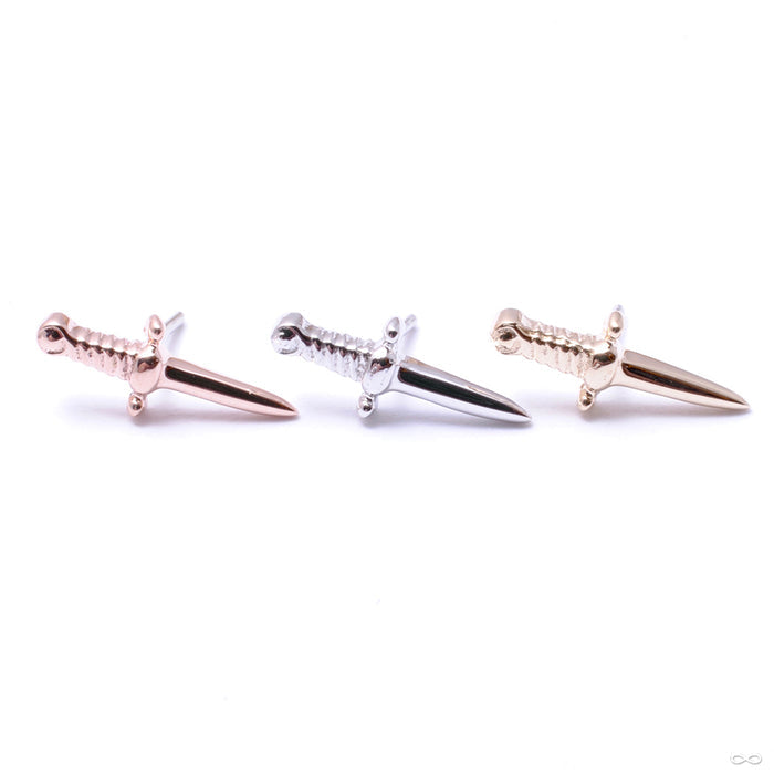 Slasher Dagger Press-fit End in Gold from BVLA in assorted materials
