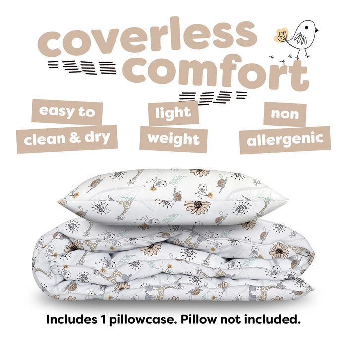 Slumberdown Kids Animal Print Coverless Comfort Duvet Slumberdown
