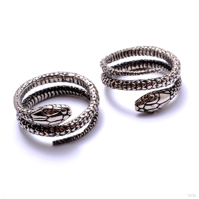 Snake Weights from Eleven44 in white brass