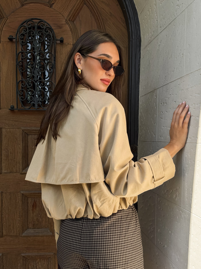Solange Trench Jacket - Stitch And Feather